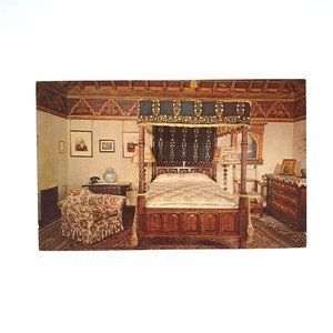 Vintage Postcard Hearst San Simeon CA Historical Monument Gothic Suite HC 56